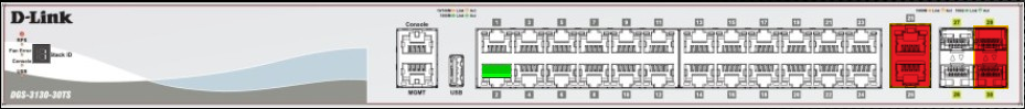 DGS-3130-30XX 4-port-Hybrid