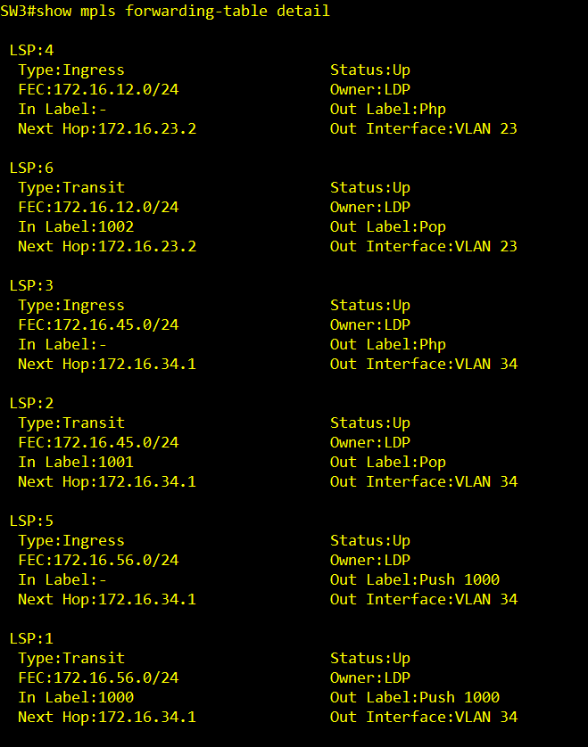 How to configure MPLS command on DGS 3630_005