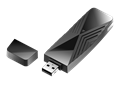 DWA-X1850 AX1800 Wi-Fi 6 USB Adapter - side view with lid off.