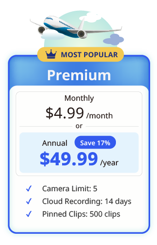 mydlink Cloud Recording Premium