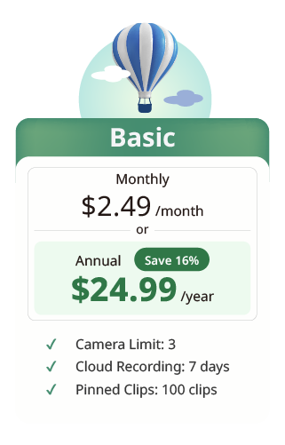 Cloud Recording Plans basic price