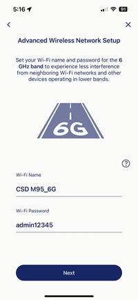 Configure 6 GHz SSID